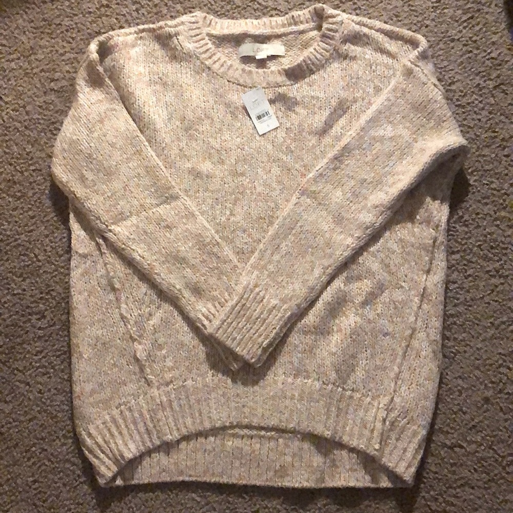 Pink Loft sweater